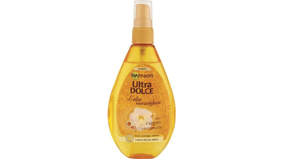 L'OLIO MERAVIGLIOSO D'ARGAN E DI CAMELIA ULTRA DOLCE