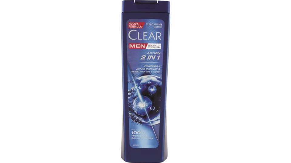 SHAMPOO MEN ACTION 2IN1 225ML