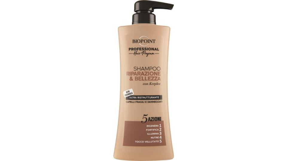SHAMPOO RIPARAZIONE E BELLEZZA 400ML