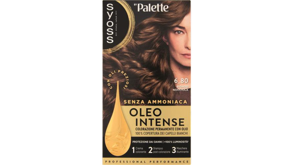 TINTA SYOSS 6.80 BIONDO NOCCIOLA