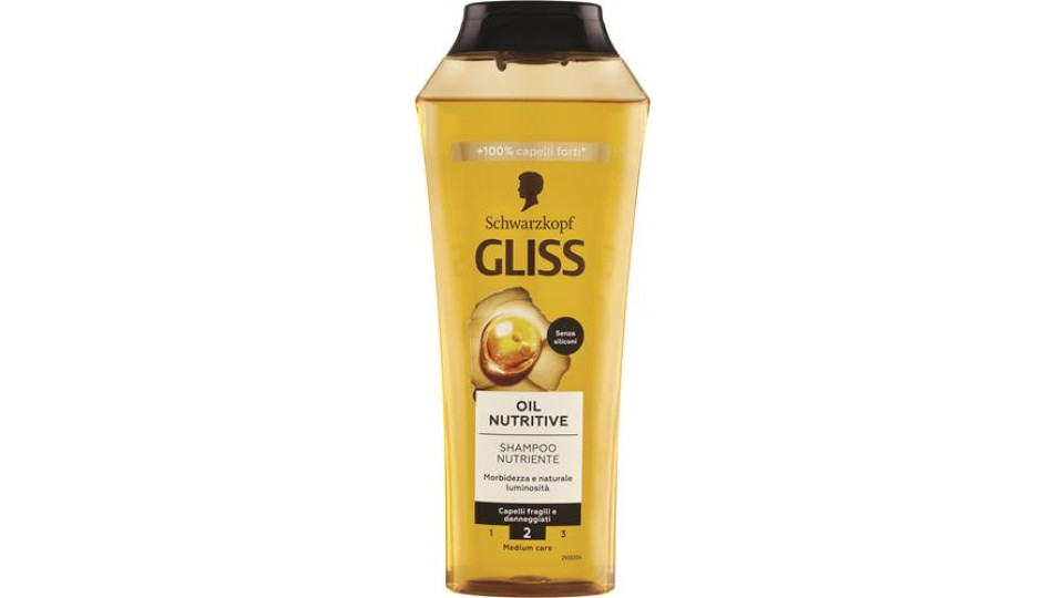 SHAMPOO CON OLIO NUTRIENTE GLISS