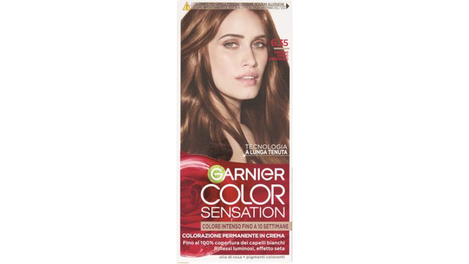 TINTA CAPELLI KIT 6.35 CASTANO CHIARO CIOCCOLATO