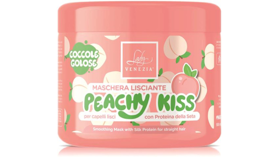 MASCHERA CAPELLI PEACHY KISS - LISCIANTE 500ML