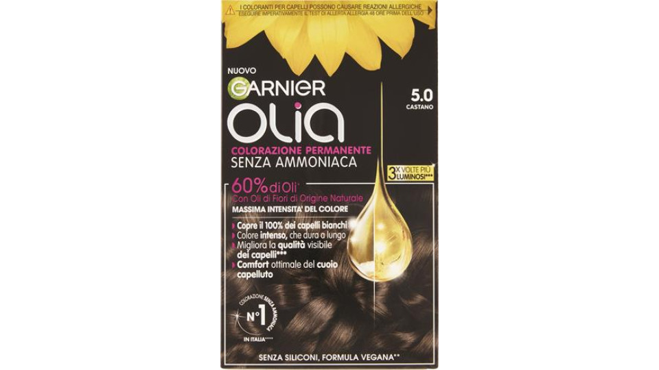 TINTA CAPELLI OLIA 5.0 CASTANO