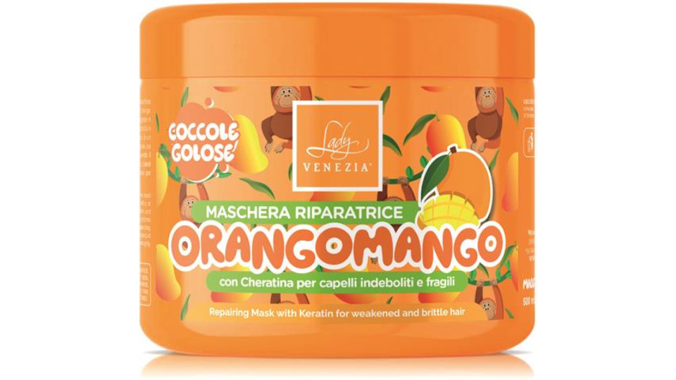 MASCHERA CAPELLI ORANGOMANGO-RIPARATRICE 500ML
