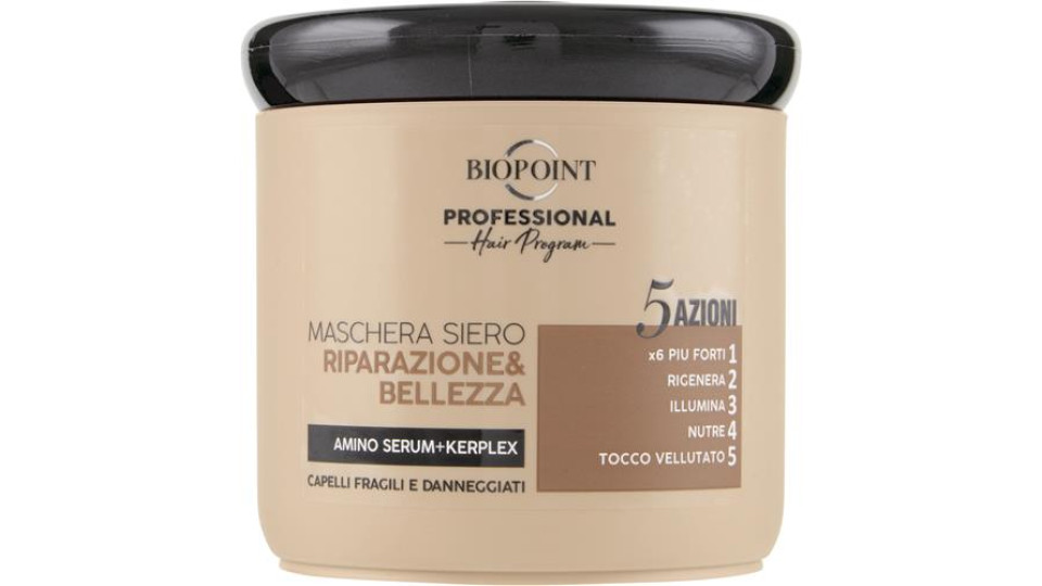 MASCHERA CAPELLI RIPARZIONE E BELLEZZA 400ML