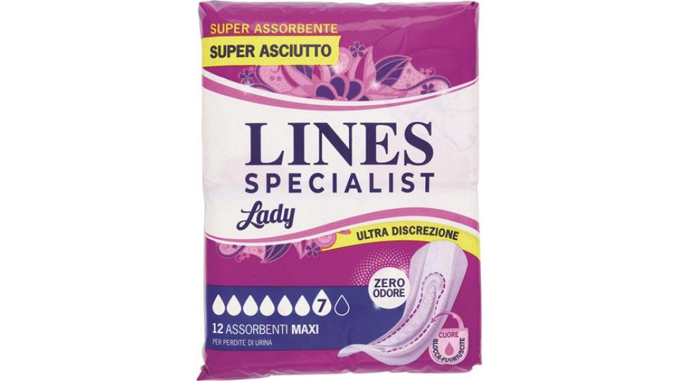 ASSORBENTI SPECIALIST MAXI 12 PEZZI