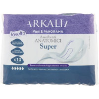 ASSORBENTI INCONTINENZA LEGGERA SUPER 10 PEZZI