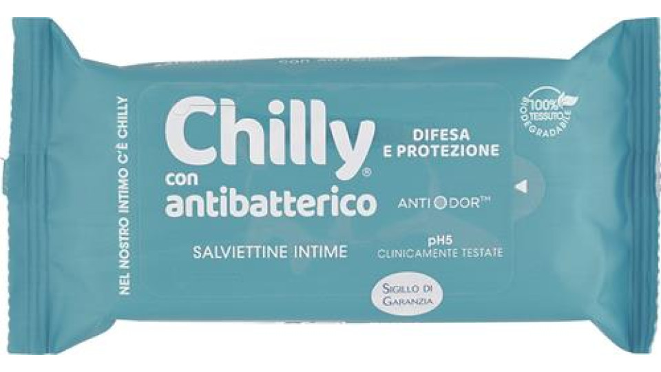CHILLY SALVIETTE ANTIBATTERICO