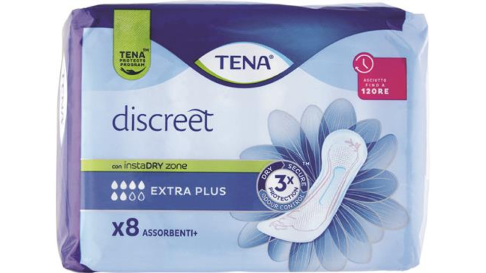 ASSORBENTI DISCREET EXTRA PLUS 6 PEZZI