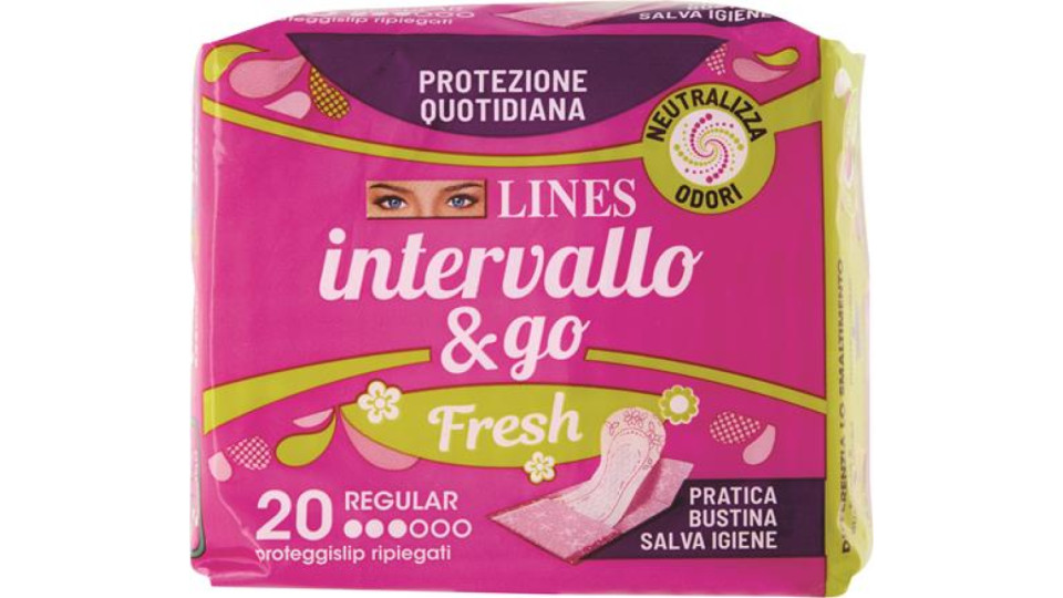 SALVASLIP INTERVALLO FRESH RIPIEGATO