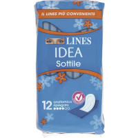 ASSORBENTE SOTTILE RIPIEGATO ANATOMICO 12 PEZZI