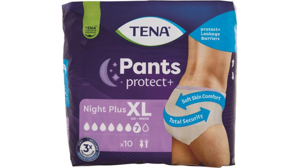 ASSORBENTI INCONTINENZA PANTS PLUS XL 10 PEZZI