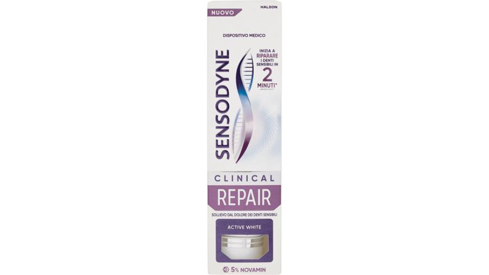 DENTIFRICIO CLINICAL REPAIR ACTIVE WHITE 75ML