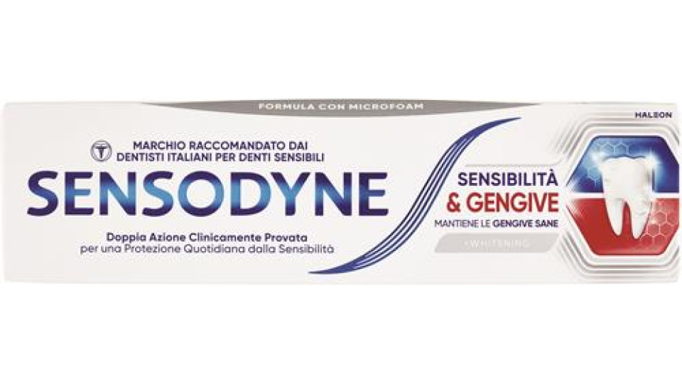 SENSODYNE SENSIBILITA' & GENGIVE WHITENING 75ML