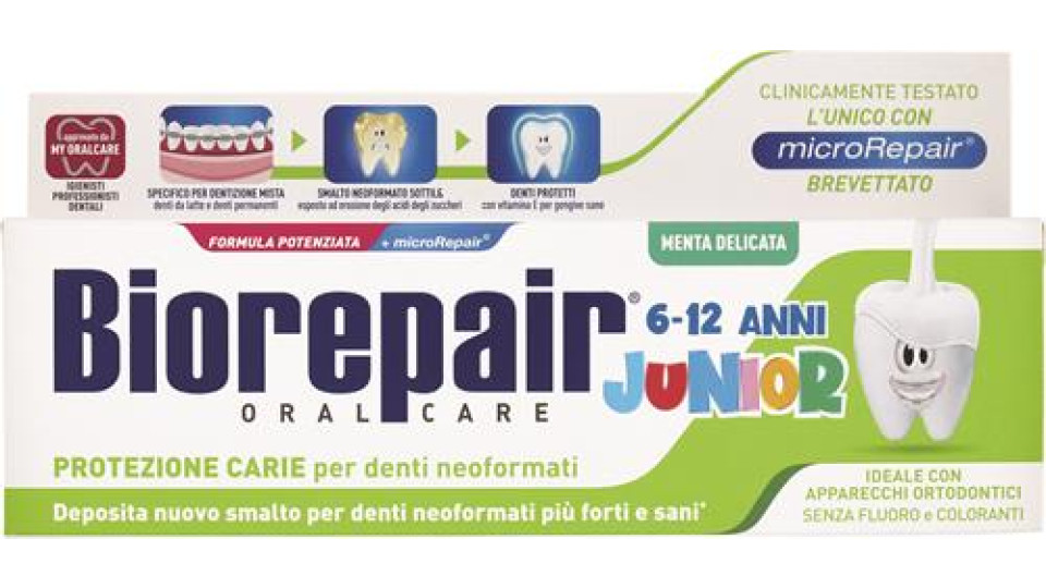DENTIFRICIO JUNIOR 6-12 ANNI 75ML