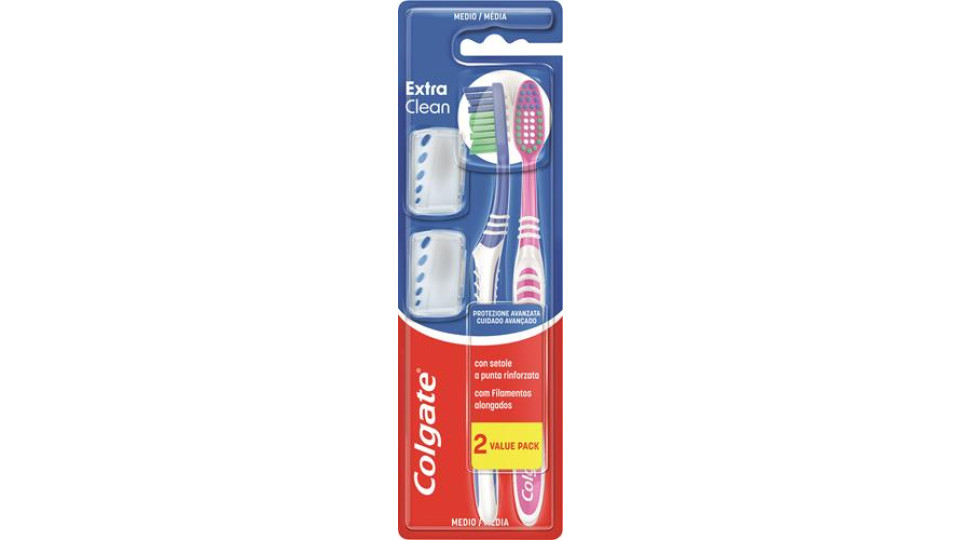 SPAZZOLINO EXTRACLEAN 2 PEZZI