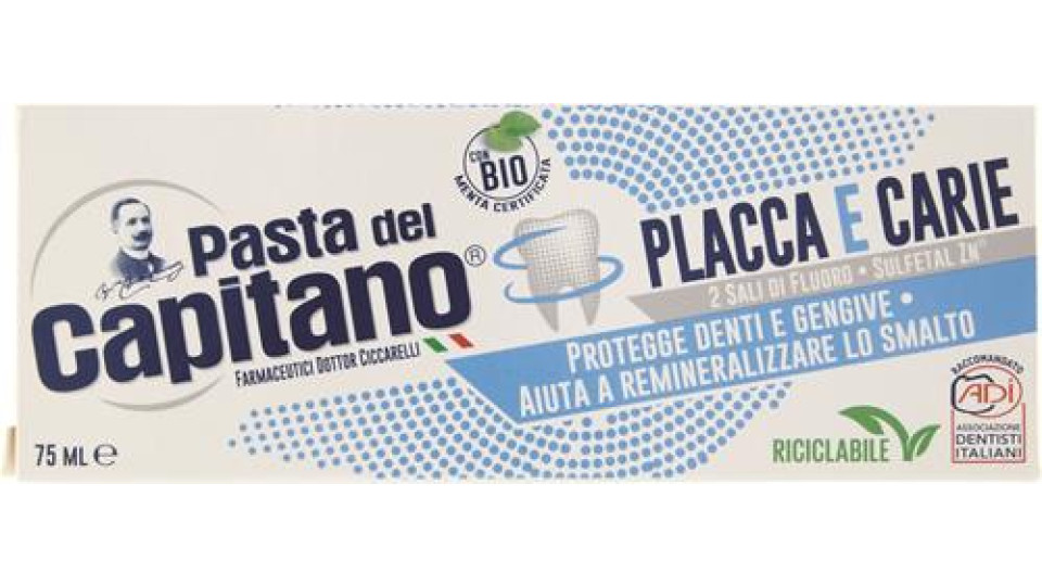 DENTIFRICIO PLACCA E CARIE ECO 75 ML