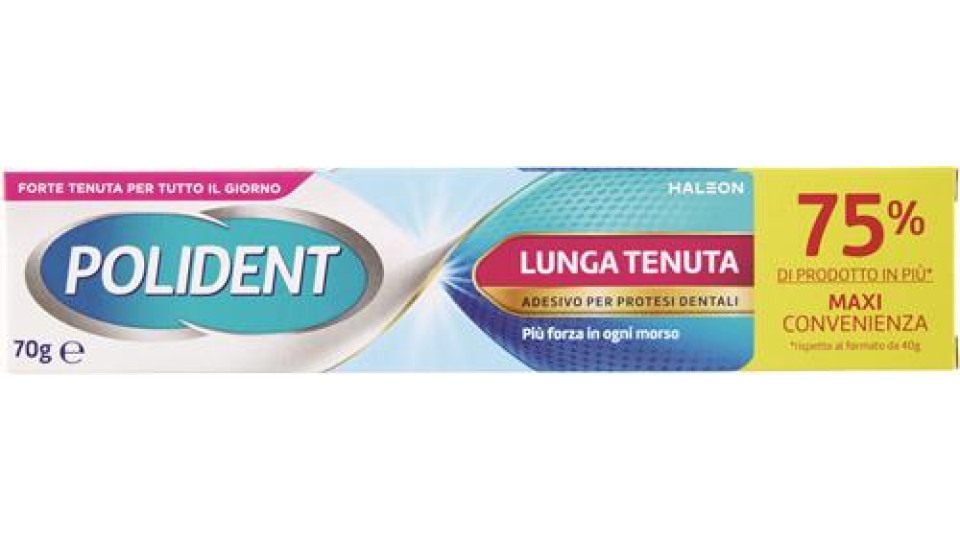 LUNGA TENUTA ADESIVO PER PROTESI DENTALI