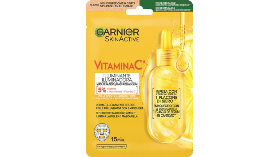 MASCHERA VITAMINA C