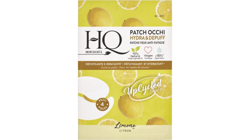 PATCH OCCHI HYDRA&DEPUFF LIMONE 4 PEZZI