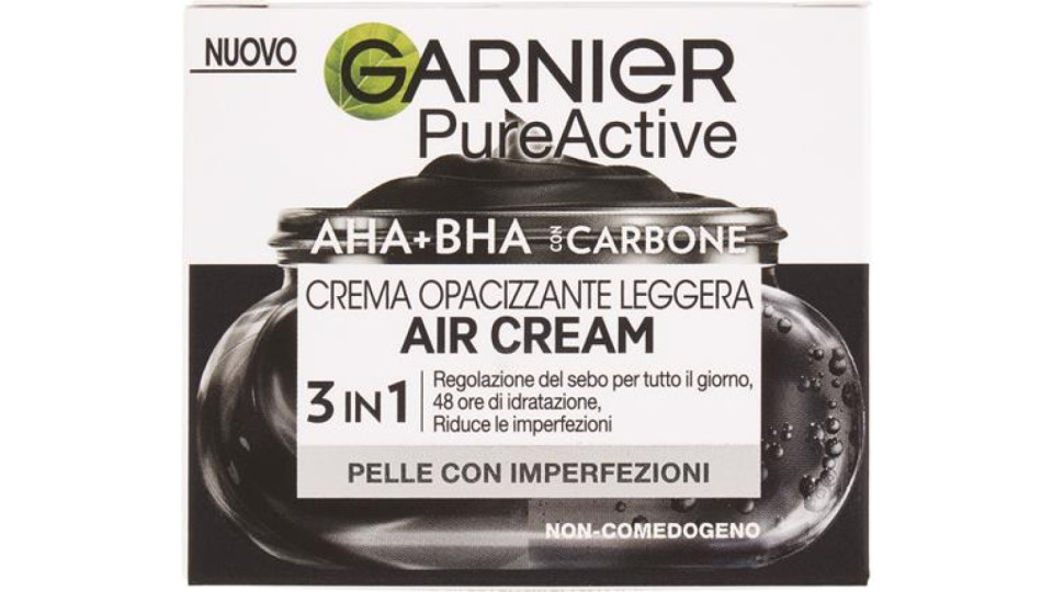 CREMA VISO PURE ACTIVE CARBONE