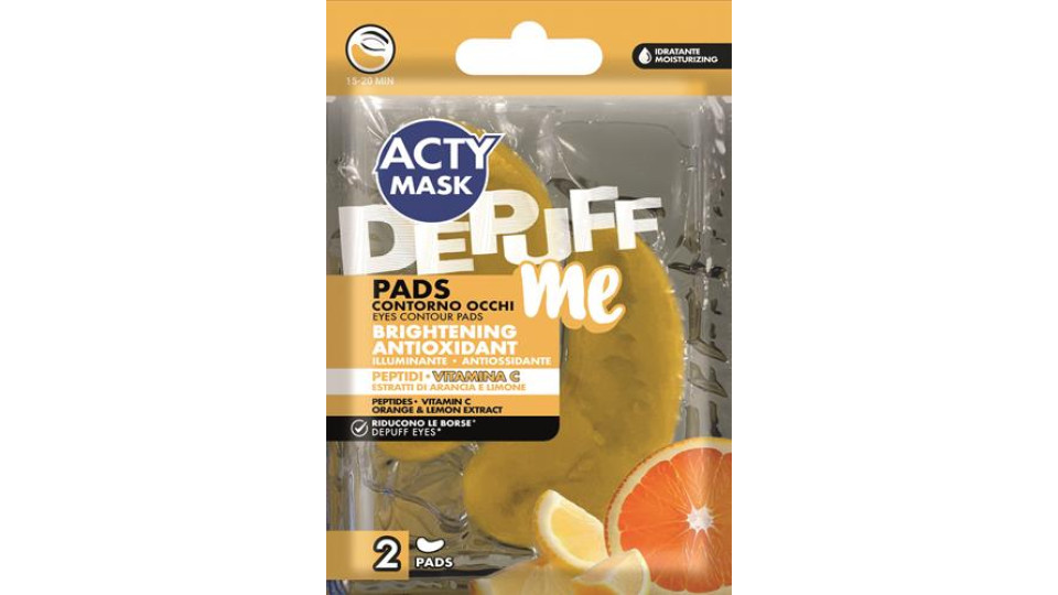 PATCH OCCHI GEL PADS ARANCIA-LIMONE