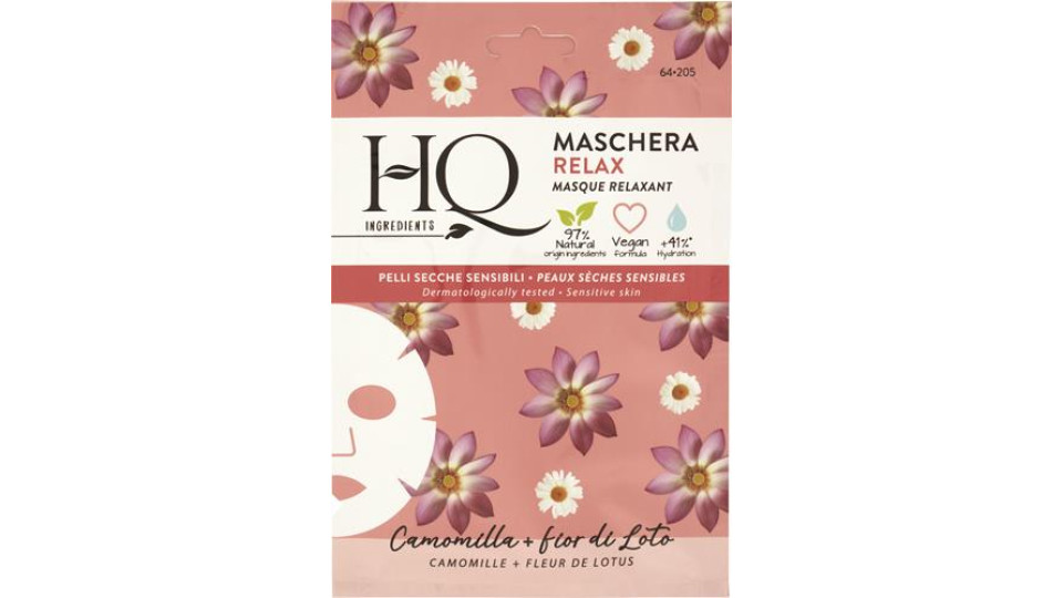 MASCHERA TESSUTO RELAX - 205