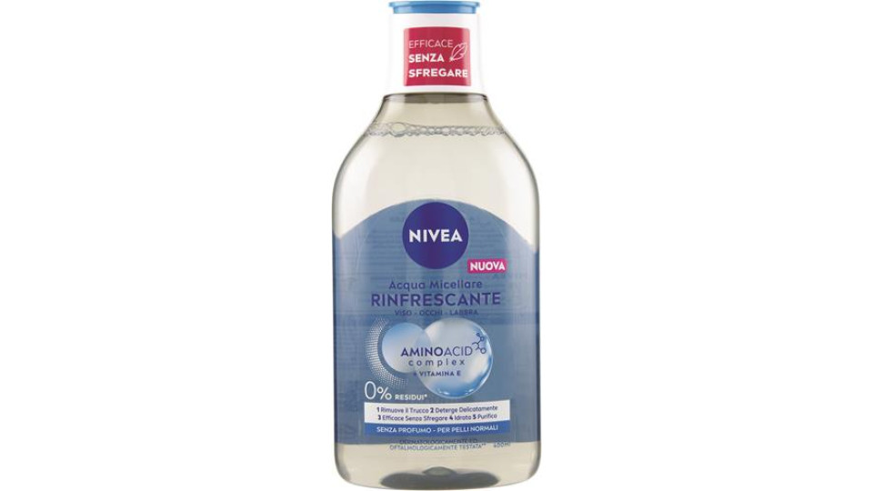 ACQUA MICELLARE RINFRESCANTE 400ML