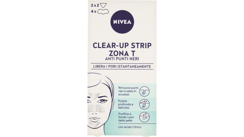 CLEAR UP STRIP ZONA T 4 NASO 2 FRONTE MENTO