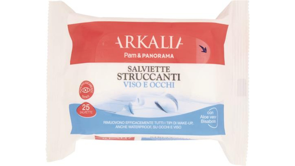 SALVIETTE UMIDIFICATE STRUCCANTI 25 PEZZI