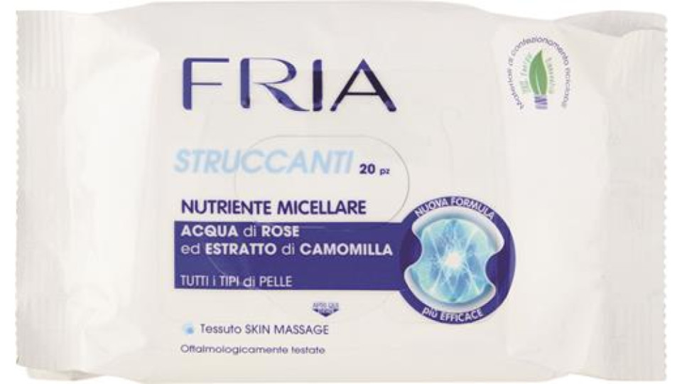 STRUCCANTE MICELLARE PELLI NORMALI 20 PEZZI