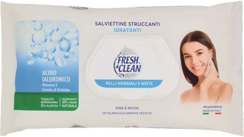 SALVIETTE STRUCCANTI PELLI NORMALI 48 PZ