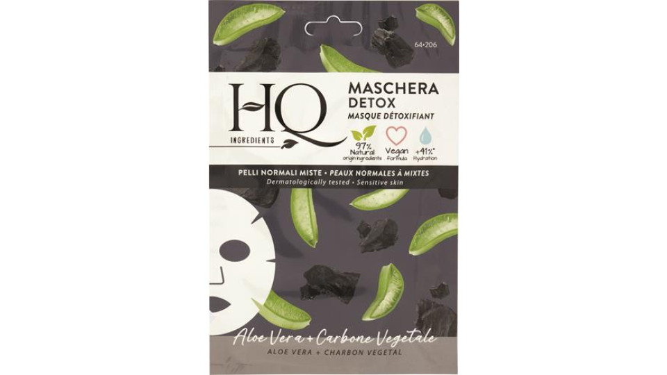 MASCHERA TESSUTO DETOX - 206