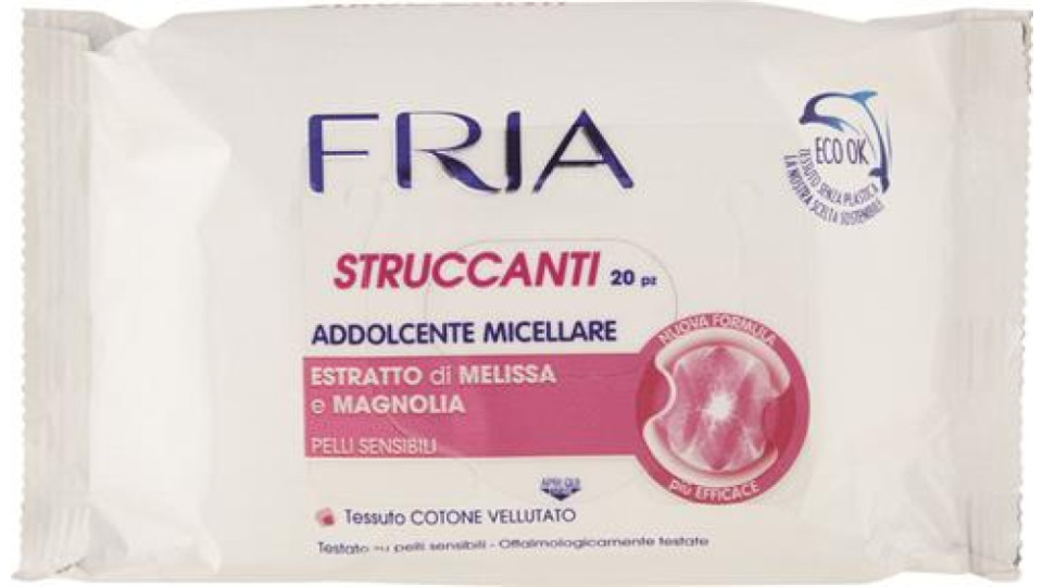 STRUCCANTE MICELLARE PELLI SENSIBILI 20PEZZI