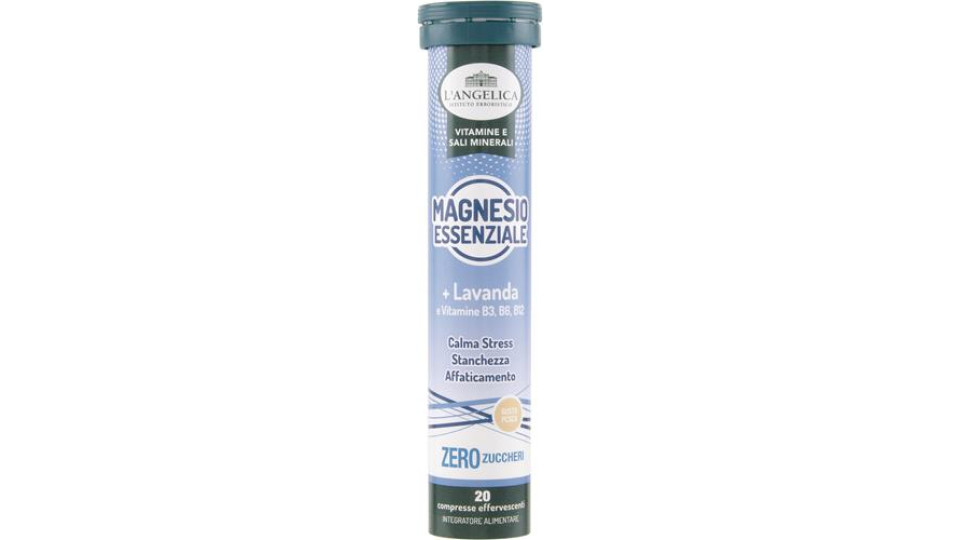 INTEGRATORE ALIMENTARE MAGNESIO ESSENZIALE CALMA STRESS 20 COMPRESSE EFFERVESCENTI