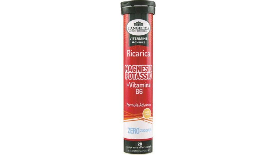 MAGNESIO E POTASSIO EFFERVESCENTE 20 COMPRESSE