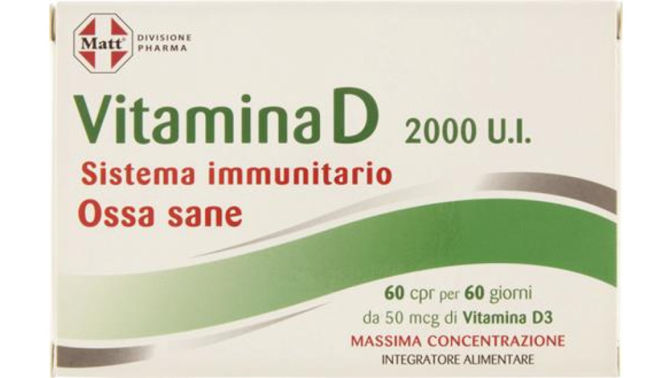 INTEGRATORE VITAMINA D 60 CPS