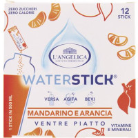 WATERSTICK VENTRE PIATTO MANDARINO ARANCIA 12 STICK ZERO ZUCCHERI