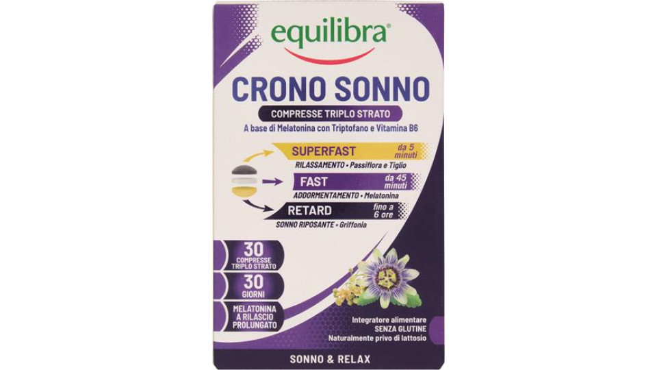 CRONO SONNO 30 CPR TRIPLO STRATO