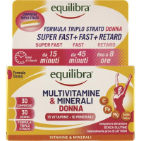 INTEGRATORE EQUILIBRA MULVITAMINICO DONNA 30 CAPSULE TRIPLO STRATO