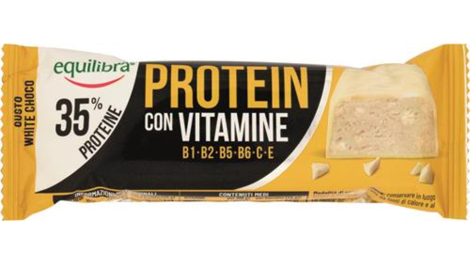 PROTEIN 35% CON VITAMINE GUSTO WHITE CHOCOLATE