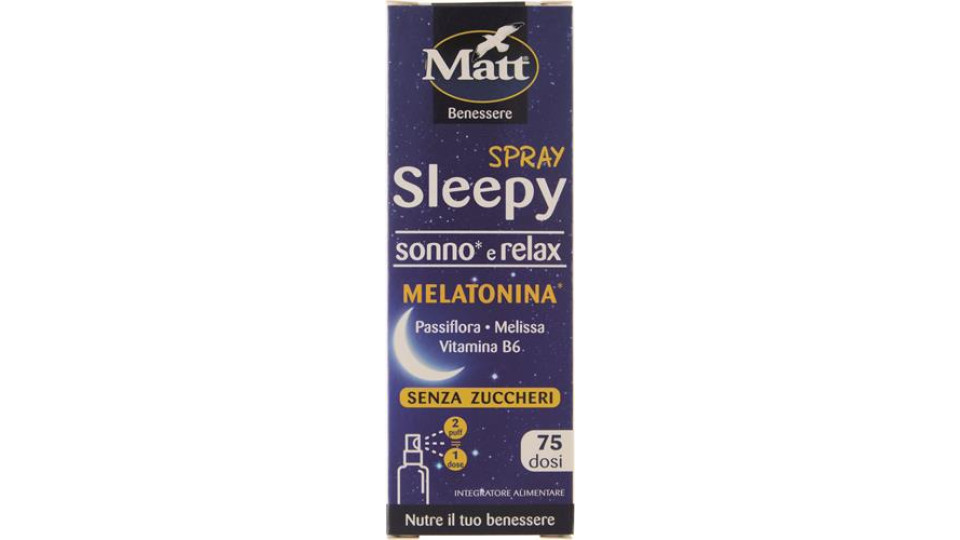 SLEEPY SPRAY SONNO E RELAX MELATONINA