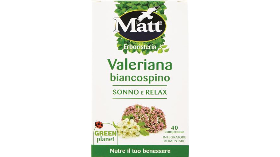 VALERIANA BIANCOSPINO 40 COMPRESSE
