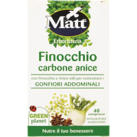 ERBORISTERIA FINOCCHIO CARBONE ANICE 40 COMPRESSE
