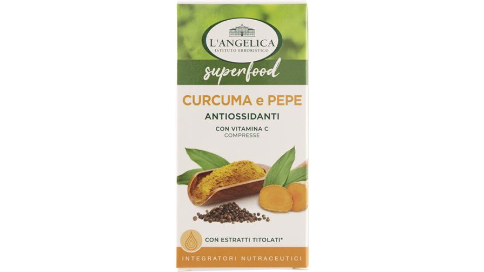INTEGRATORE CURCUMA E PEPE 75CPR