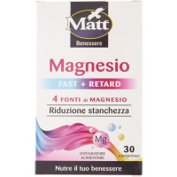 INTEGRATORE CRONO MAGNESIO FAST+RETARD RIDUZIONE STANCHEZZA 30 COMPRESSE