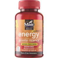 INTEGRATORE ALIMENTARE ENERGY GUMMIES MATT BARATTOLO DA 90GR