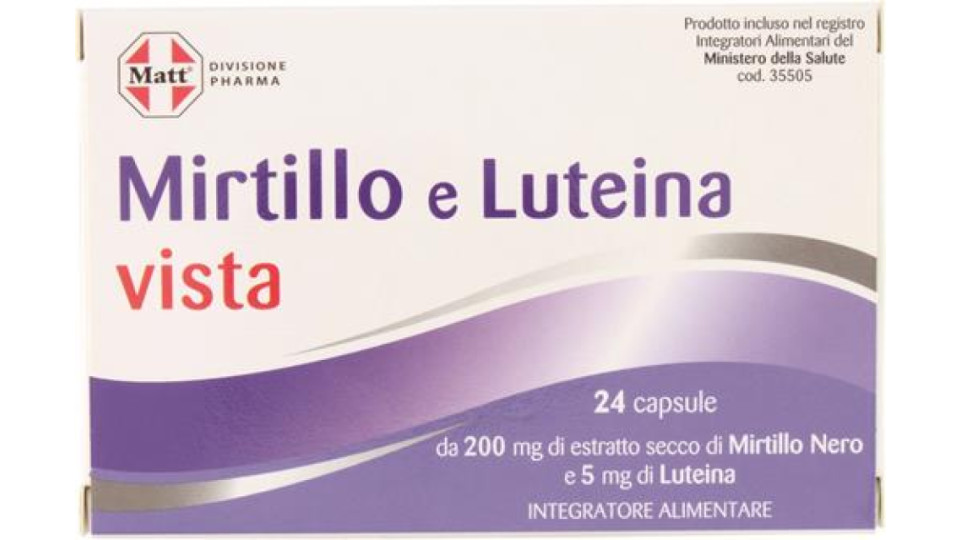 MIRTILLO ATTIVO 24 CAPSULE