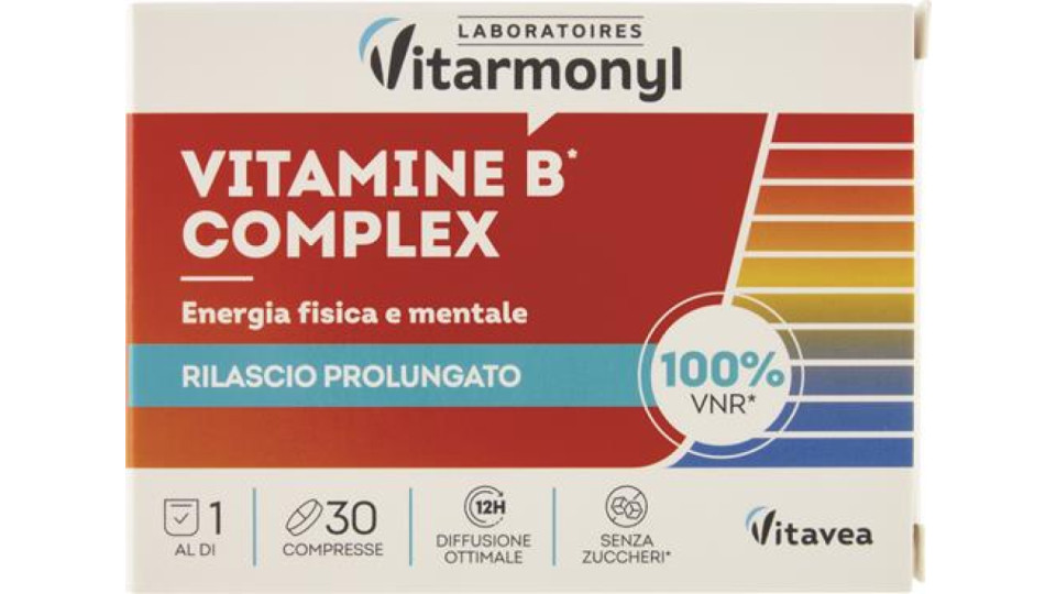 VITAMINE B COMPLEX ENERGIA FISICA E MENTALE